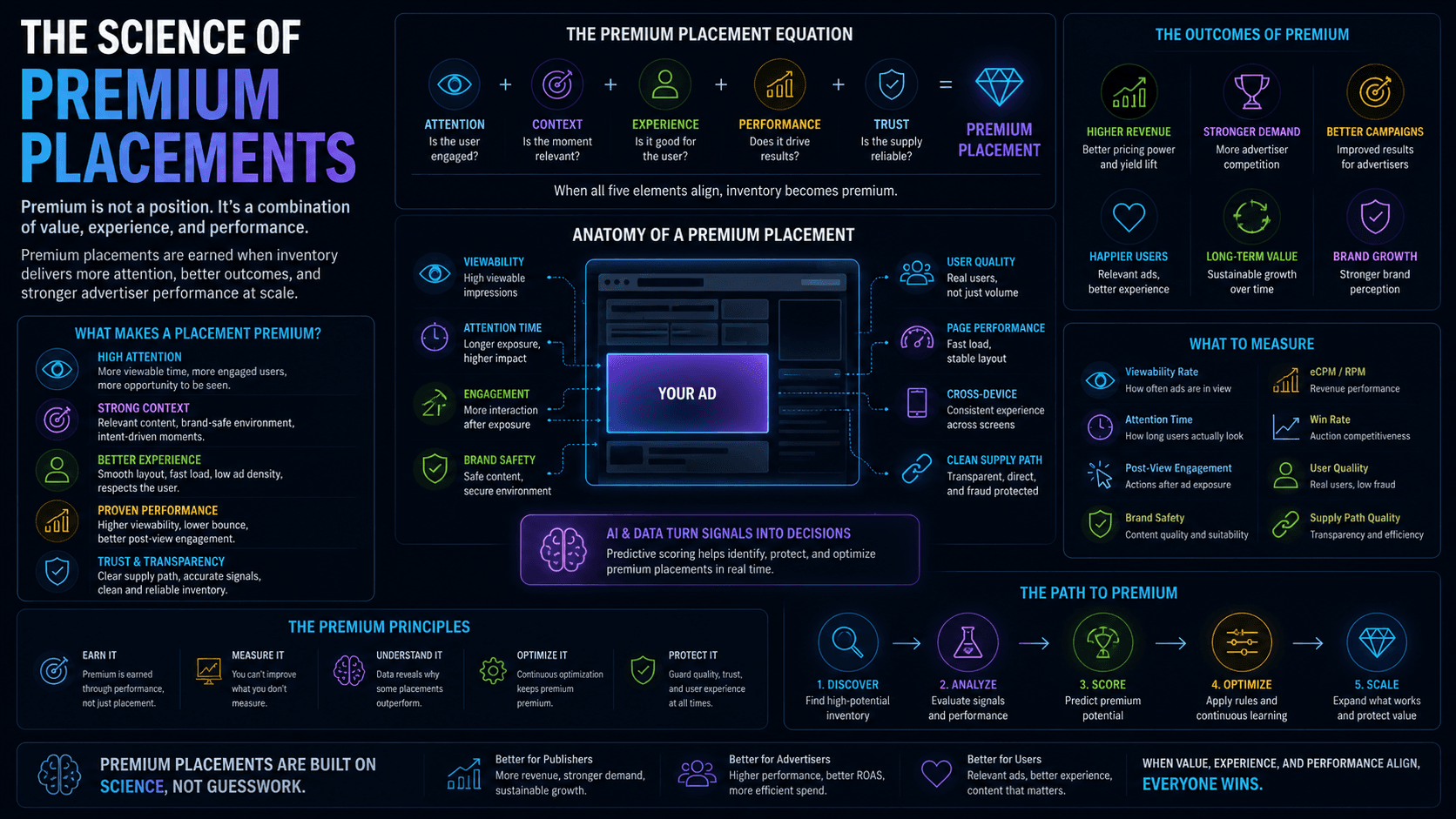 The Science of Premium Placements